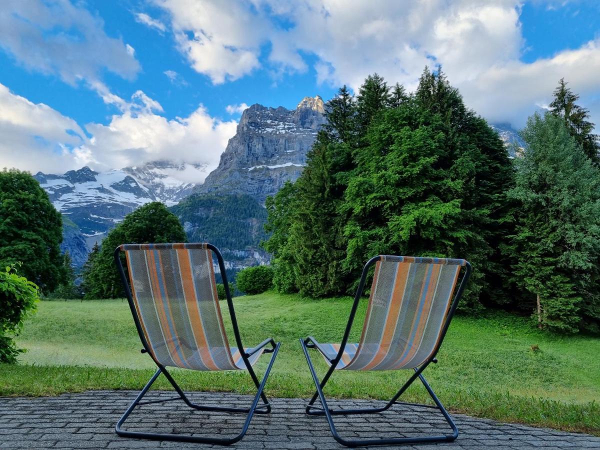 Mom - Alpine Boutique Apartments, Grindelwald Gletscher, Eiger View Terrace Studio Eksteriør billede