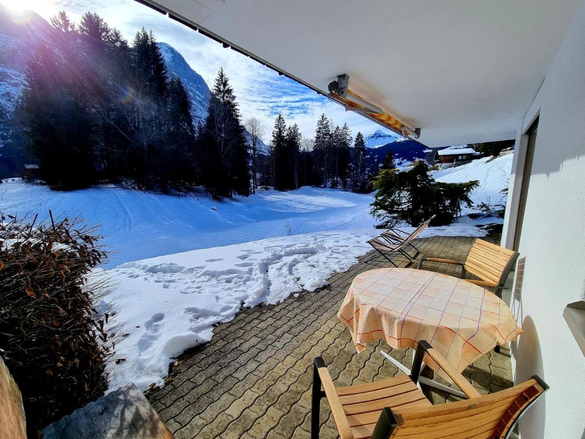Mom - Alpine Boutique Apartments, Grindelwald Gletscher, Eiger View Terrace Studio Eksteriør billede